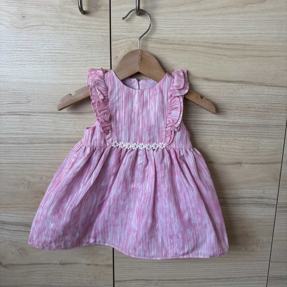 Charming Pink Ruffle Dress for Kids